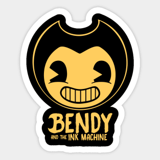 udadera Sweater Bendy Ink Machin Sticker